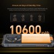 OUKITEL smartphone G1, 6.52", 6/256GB, 10600mAh, IP68/IP69K/MIL-STD-810H, μαύρο