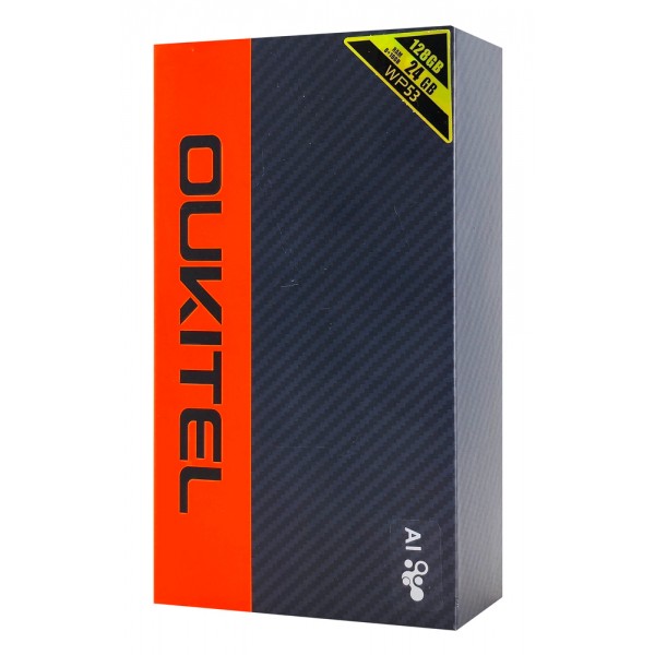 OUKITEL smartphone WP53 με ηχείο 3W, 6.52", 8/128GB, 11000mAh, IP68/IP69K/MIL-STD-810H, μαύρο