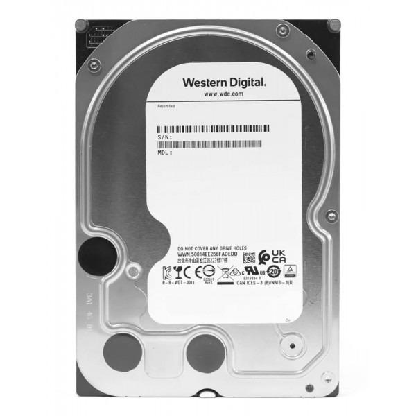WD σκληρός δίσκος Blue 3.5", 4TB, 256MB, 5400RPM, 6Gb/s, Factory Recertified - Used Σκληροί Δίσκοι - SSD