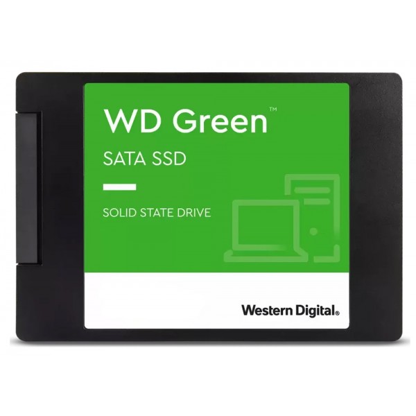 WD 2.5" SATA III SSD Green WDS480G3G0A, 480GB, 545MBps, Factory Recertified - Used Σκληροί Δίσκοι - SSD
