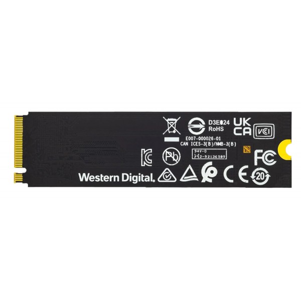 WD M.2 NVMe SSD SN5000S SDEQNSJ-512G-1002, 512GB, 1824MBps, Factory Recertified - Used Σκληροί Δίσκοι - SSD
