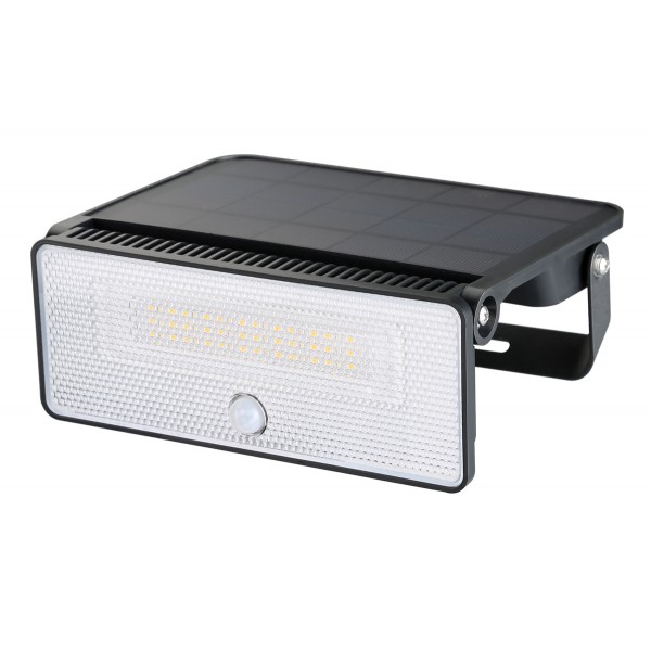 POWERTECH LED ηλιακό φωτιστικό PT-1518 με αισθητήρα κίνησης, 12W, 3600mAh, μαύρο - Σύγκριση Προϊόντων