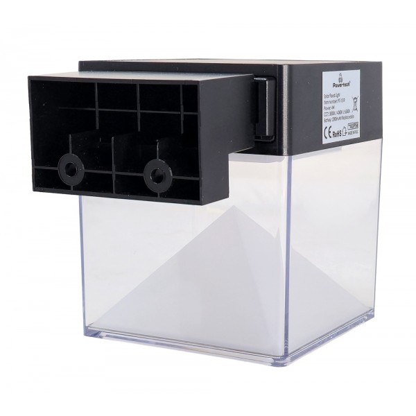 POWERTECH LED ηλιακό φωτιστικό PT-1519 με αισθητήρα κίνησης, 4W, 2000mAh, μαύρο - Σύγκριση Προϊόντων