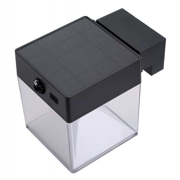 POWERTECH LED ηλιακό φωτιστικό PT-1519 με αισθητήρα κίνησης, 4W, 2000mAh, μαύρο - Σύγκριση Προϊόντων