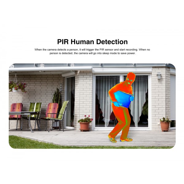 VSTARCAM smart ηλιακή κάμερα BG622DR, dual lens, 2MP, 4G, SD, PTZ, IP66