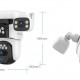 VSTARCAM smart ηλιακή κάμερα CB621SR, triple lens, 2MP, WiFi, SD, PTZ, IP66