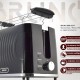 BRUNO φρυγανιέρα BRN-0274, 2 θέσεων, 900W, με σχάρα ψησίματος, μαύρη
