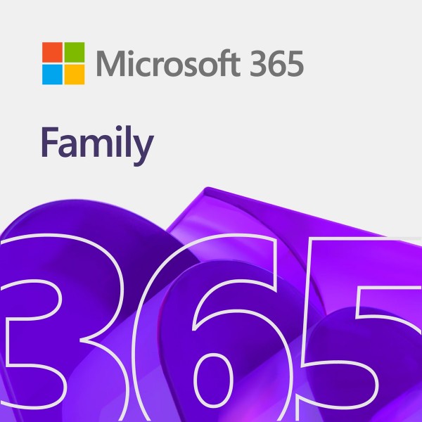 MICROSOFT 365 Family ESD, έως 6 χρήστες, 1 έτος, Eurozone - Microsoft