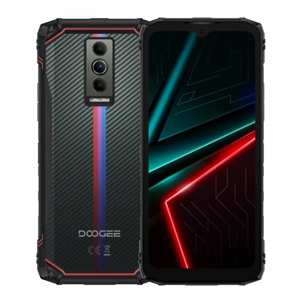 DOOGEE smartphone Blade 10 Energy, 6.56", 4/128GB, 6150mAh, IP68/IP69K/MIL-STD-810H, μαύρο - 