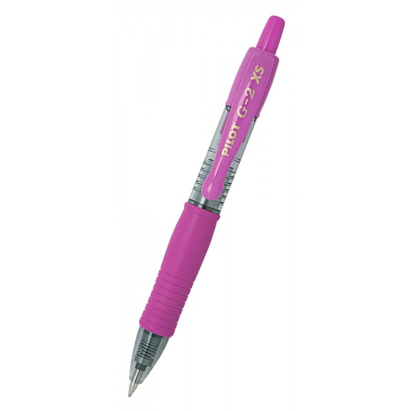 PILOT στυλό διαρκείας gel G-2 XS, 0.7mm, 11cm, ροζ - Αναλώσιμα - Είδη Γραφείου
