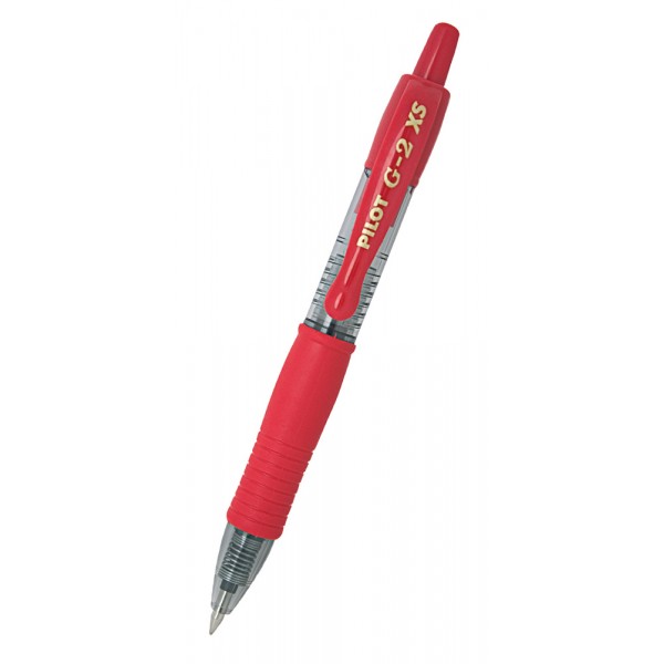 PILOT στυλό διαρκείας gel G-2 XS, 0.7mm, 11cm, κόκκινο - Αναλώσιμα - Είδη Γραφείου