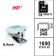 MP mini συρραπτικό PA636P με ανταλλακτικά, 24/6 - 26/6, 10 φύλλα, γαλάζιο