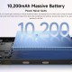 ULEFONE tablet RugKing Pad 2 Pro, 10.1", 8/256GB, 10200mAh, IP68/IP69K/MIL-STD-810H, 4G, μαύρο