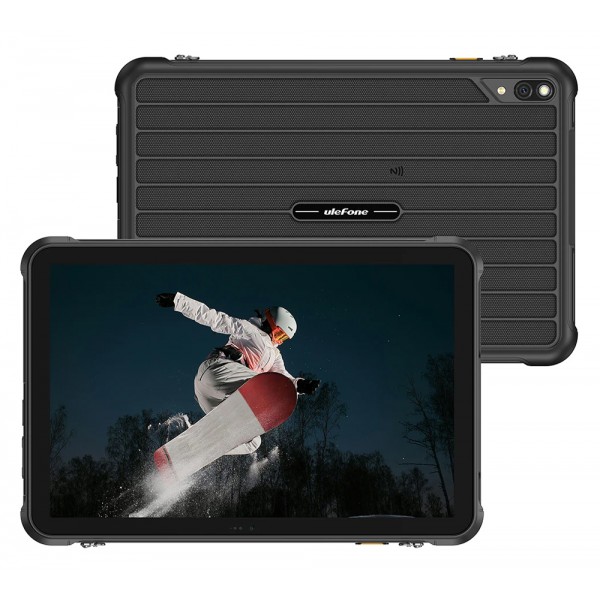 ULEFONE tablet RugKing Pad 2 Pro, 10.1", 8/256GB, 10200mAh, IP68/IP69K/MIL-STD-810H, 4G, μαύρο - Mobile