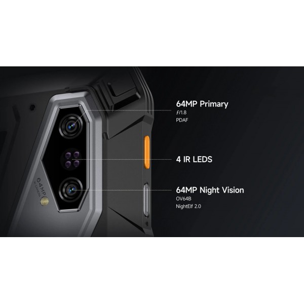 ULEFONE tablet Armor Pad 5 Pro, 11", 12GB/512GB, 24200mAh, IP68/IP69K/MIL-STD-810H, 5G, μαύρο