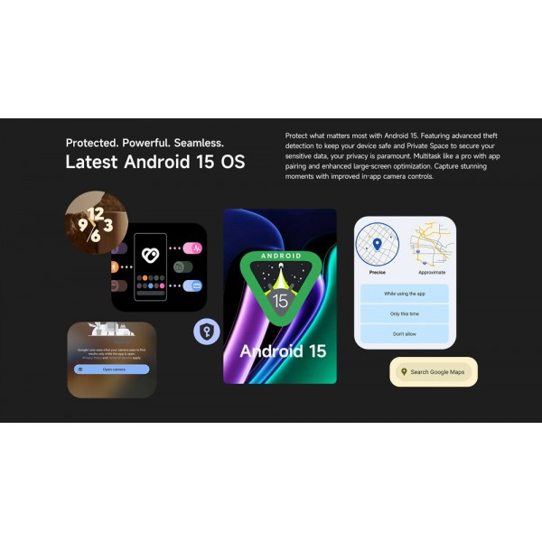 ULEFONE tablet Armor Pad 5 Pro, 11", 12GB/512GB, 24200mAh, IP68/IP69K/MIL-STD-810H, 5G, μαύρο