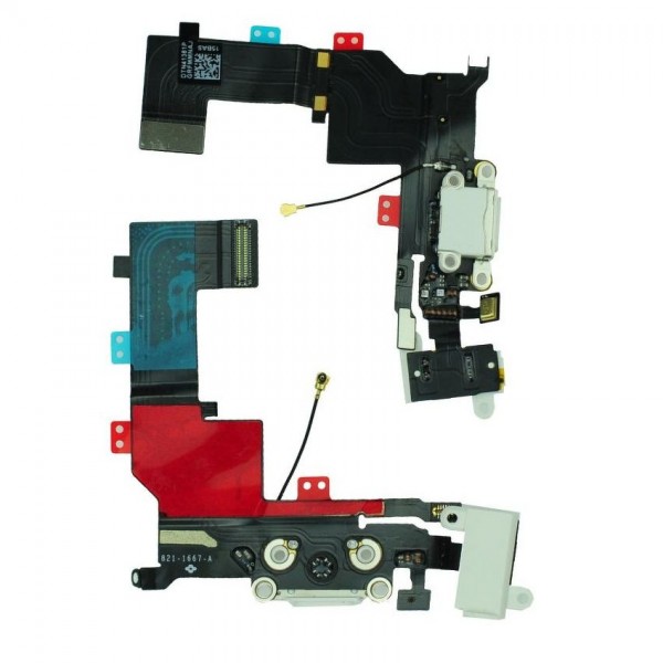 Dock connector flex cable για iPhone 5S, Black - Service
