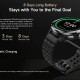 ULEFONE smartwatch Armor Watch Pro, 2x λουράκια, heart rate, 1.50" AMOLED, GPS, 5 ΑΤΜ/IP68/IP69K/MIL-STD-810H, μαύρο