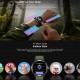 ULEFONE smartwatch Armor Watch Pro, 2x λουράκια, heart rate, 1.50" AMOLED, GPS, 5 ΑΤΜ/IP68/IP69K/MIL-STD-810H, μαύρο