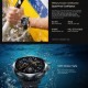 ULEFONE smartwatch Armor Watch Pro, 2x λουράκια, heart rate, 1.50" AMOLED, GPS, 5 ΑΤΜ/IP68/IP69K/MIL-STD-810H, μαύρο