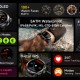 ULEFONE smartwatch Armor Watch Pro, 2x λουράκια, heart rate, 1.50" AMOLED, GPS, 5 ΑΤΜ/IP68/IP69K/MIL-STD-810H, μαύρο