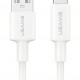 USAMS καλώδιο USB-C σε USB SJ761, 3A 18W, 480Mbps, 1m, λευκό