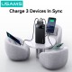 USAMS power bank CD249 με οθόνη, 3x θύρες εξόδου, 10000mAh, PD20W, λευκό