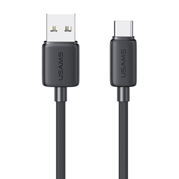 USAMS καλώδιο USB-C σε USB US-SJ693, 3A, 480Mbps, 2m, μαύρο - USAMS