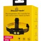 POWERTECH LED φακός κεφαλής PT-1549, επαναφορτιζόμενος, 1000lm, IP44, μαύρος