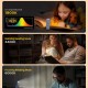 GLOCUSENT LED φακός διαβάσματος GLCSNTBL307, επαναφορτιζόμενος, έως 28lm, σκούρο μπλε