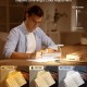 GLOCUSENT LED φακός διαβάσματος GLCSNTA2902, επαναφορτιζόμενος, έως 63lm, λευκός