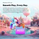 TECLAST tablet P85 Kids, 8", 3/64GB, Android 15, 5000mAh, ροζ