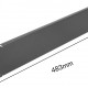 POWERTECH κάλυμμα panel NETW-0050 για rack 19"/2U, μεταλλικό, μαύρο