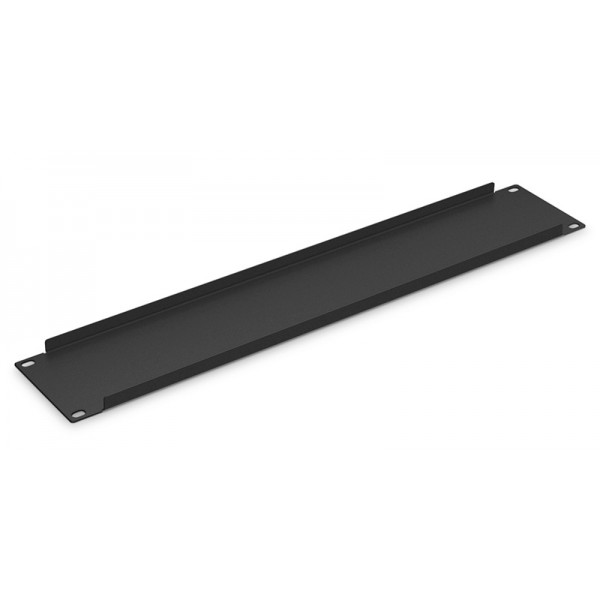 POWERTECH κάλυμμα panel NETW-0050 για rack 19"/2U, μεταλλικό, μαύρο - 