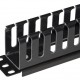 POWERTECH cable management NETW-0048 για rack 19"/1U, πλαστικό, μαύρο