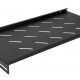 POWERTECH σταθερό ράφι για rack 19" NETW-0042, βάθος 250mm, μαύρο