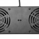 POWERTECH cooling fan για rack NETW-0045, 2x fans με μεταλλικό tray, 1.5m καλώδιο schuko, 33x13cm
