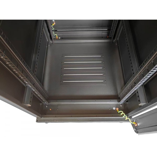 POWERTECH επιδαπέδια καμπίνα rack 19" NETW-0040, 600 x 800 x 1166mm, 22U