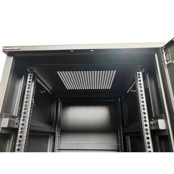 POWERTECH επιδαπέδια καμπίνα rack 19" NETW-0040, 600 x 800 x 1166mm, 22U