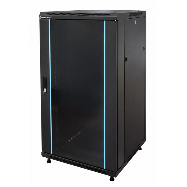 POWERTECH επιδαπέδια καμπίνα rack 19" NETW-0040, 600 x 800 x 1166mm, 22U - Powertech
