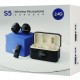 UPTECH ασύρματα μικρόφωνα UPWS-08 με θήκη φόρτισης, USB-C, 2.4GHz, μαύρο