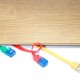 GOOBAY καλώδιο δικτύου 96303, CAT 6A U/UTP, flat, 500MHz, Copper, 0.5m, λευκό