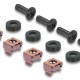 DELOCK κάλυμμα για 4x 80mm ανεμιστήρες 67416 για rack 19"/2U, μεταλλικό, μαύρο