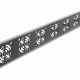 DELOCK κάλυμμα για 8x 40mm ανεμιστήρες 67414 για rack 19"/1U, μεταλλικό, μαύρο