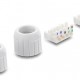 DELOCK σύνδεσμος LSA 91126, CAT 6A unshielded, tool-free, λευκός