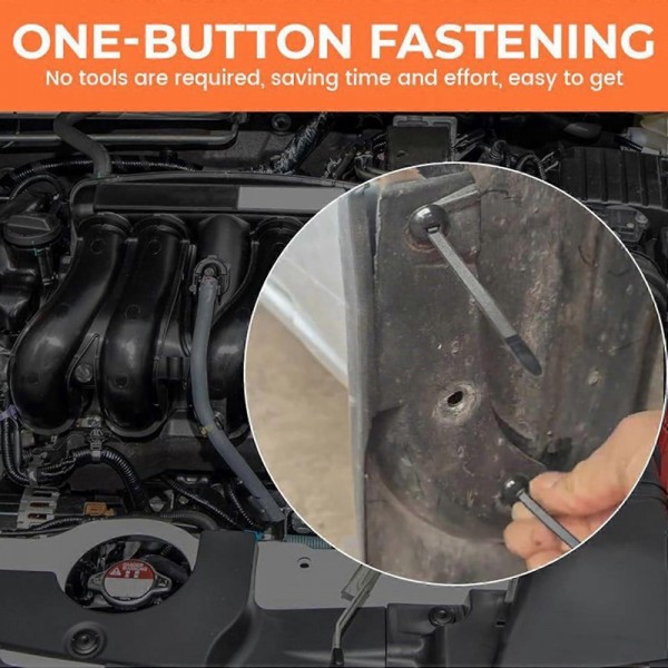 POWERTECH δεματικά καλωδίων TIES-082, 5x90mm, μαύρα, 50τμχ - Περιφερειακά