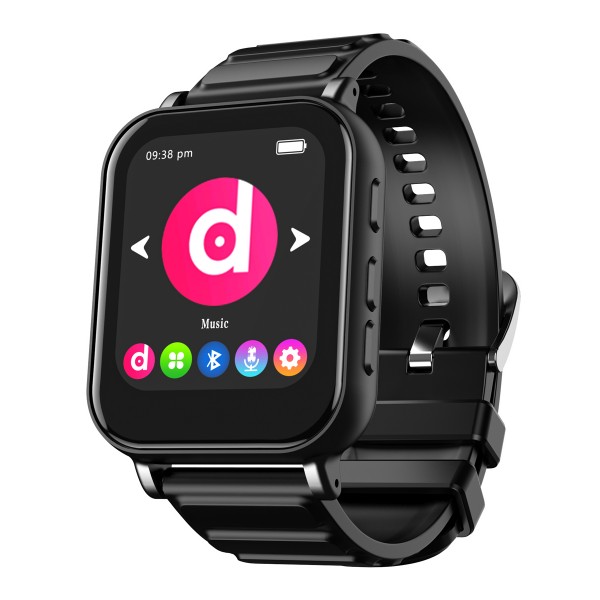 RUIZU MP3 player M8, 1.54", 32GB, Bluetooth, ελληνικό μενού, μαύρο - 