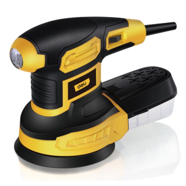 DELI έκκεντρο τριβείο DL-SG125-E3, 360W, Φ125mm, ρυθμιζόμενη ταχύτητα & συλλέκτη - Service & Εργαλεία