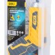 DELI κατσαβίδι μπαταρίας με μύτες DL-DP04-E2B1, LED φακός, 1500mAh