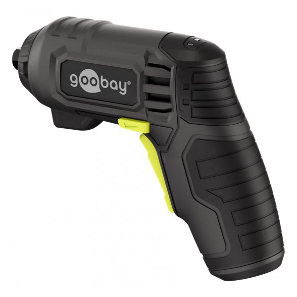 GOOBAY 4 σε 1 κατσαβίδι μπαταρίας με μύτες & εξαρτήματα 77817, LED φακός, 1500mAh